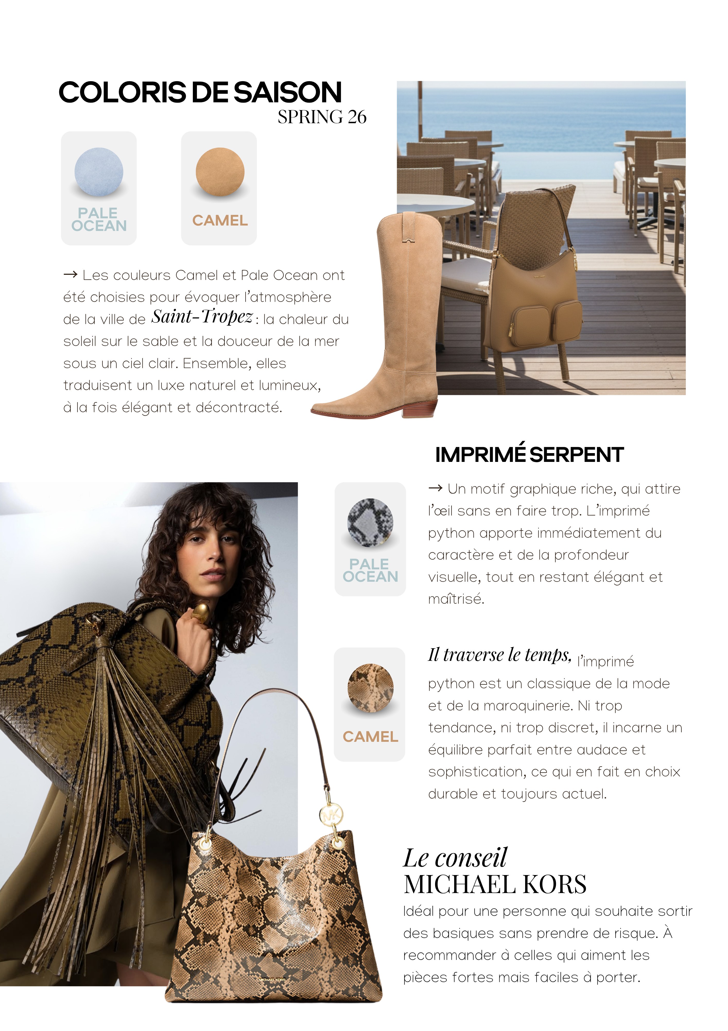 Module coloris de saison Spring 26